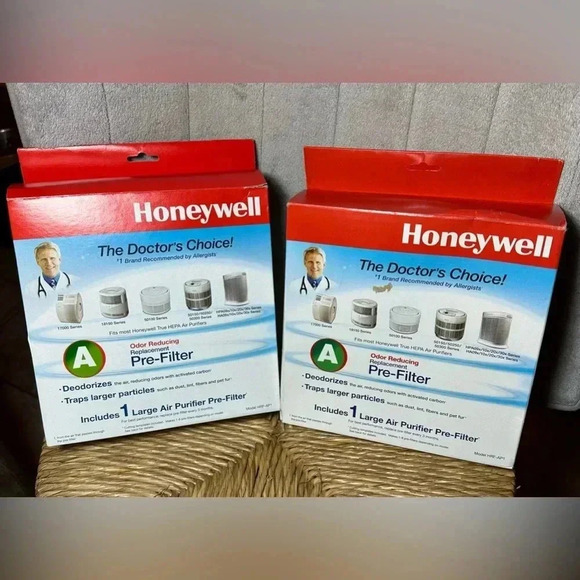 2 - Honeywell A Odor Reducing Large Air Purifier Replacement Pre-Filter HRF-AP1 - Picture 1 of 2